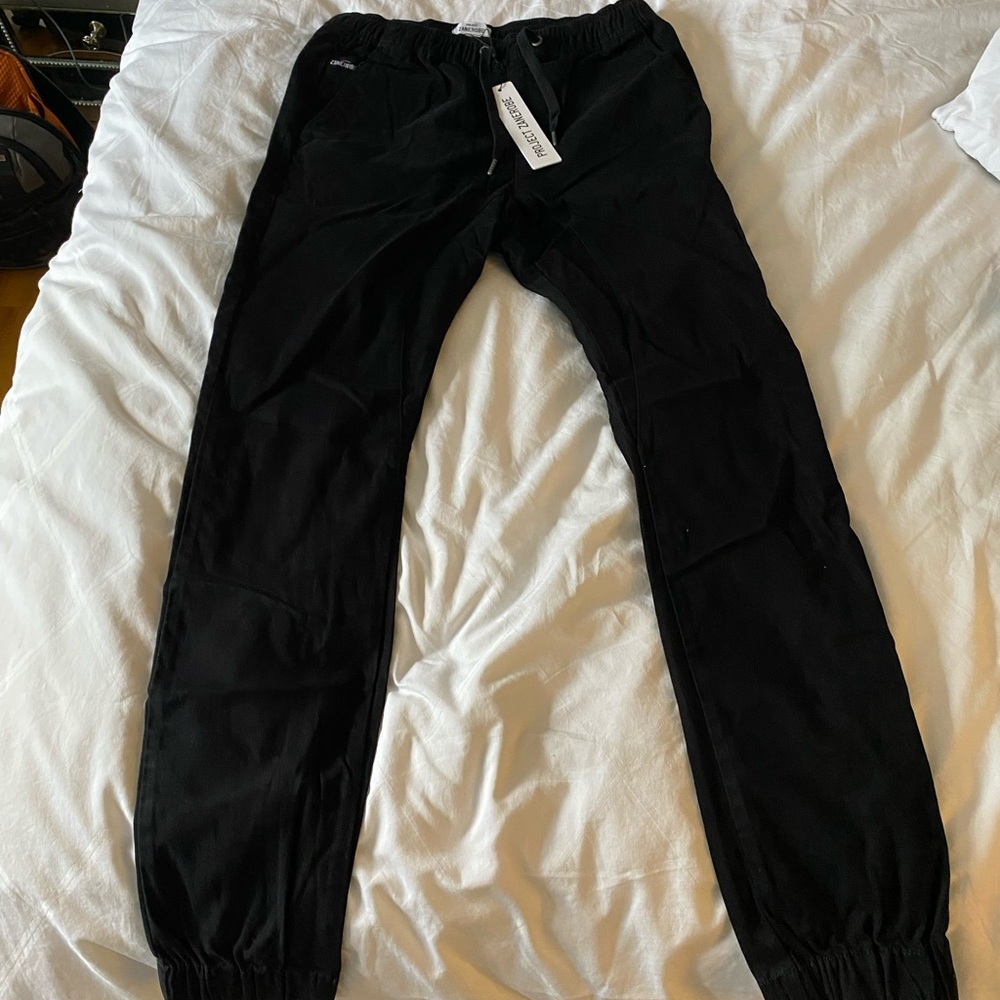 Zanerobe joggers - black- brand new with tags